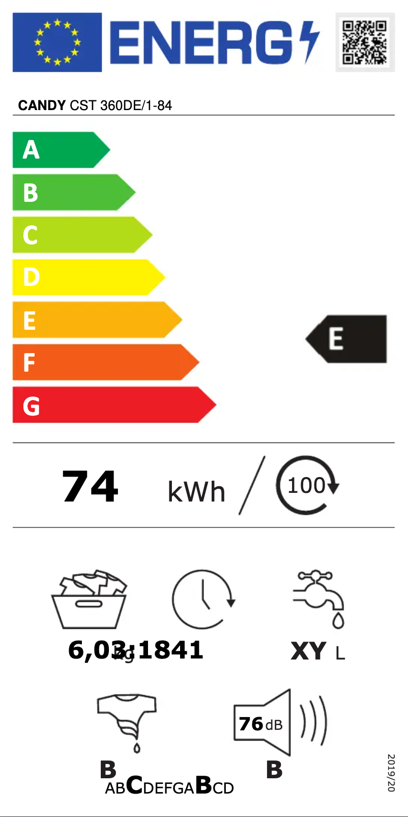 First page image of the manual for CST 360DE/1-84