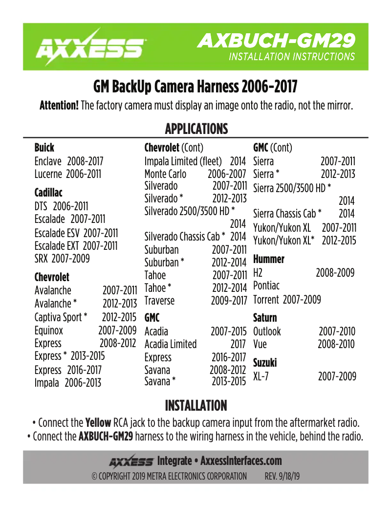 Page 1 of the manual User Manual AXESS AXBUCH-GM29