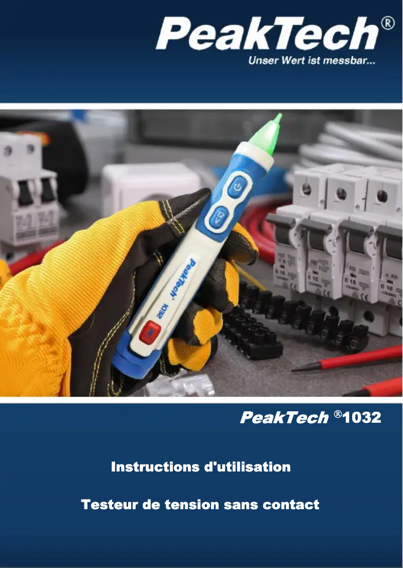 First page image of the manual for 1032