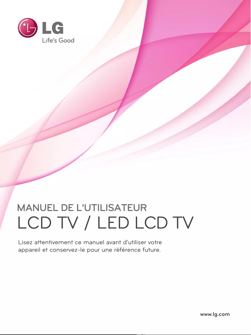 Page 1 of the manual User Manual LG 32LE5400