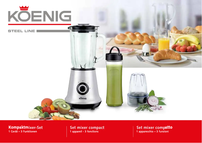 Page 1 of the manual User Manual Koenig B04305