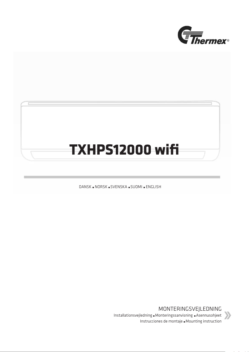 First page image of the manual for TXHPS12000 wiﬁ