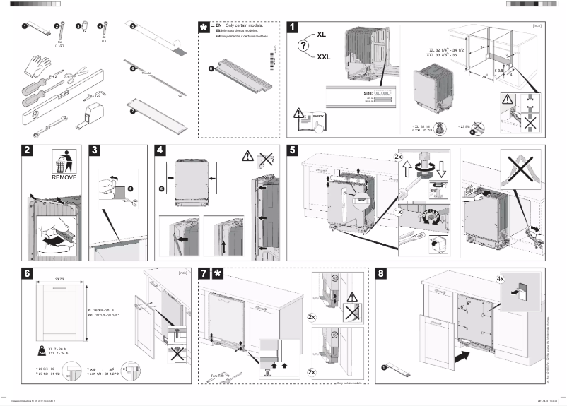 First page image of the manual for DFI664