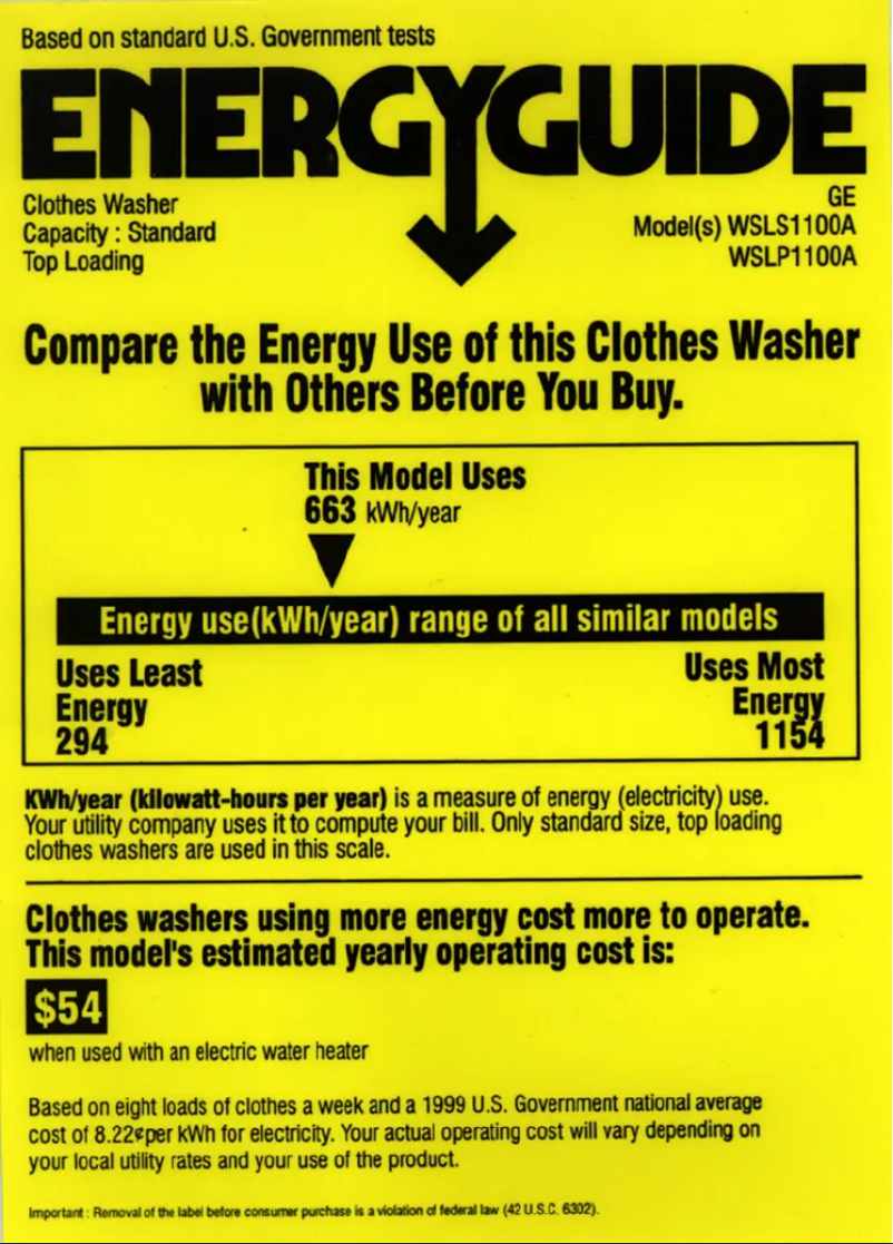 First page image of the manual for WSLP1100AAA