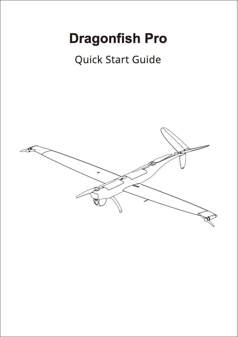 Page 1 of the manual Quick Start Guide Autel Dragonfish Pro