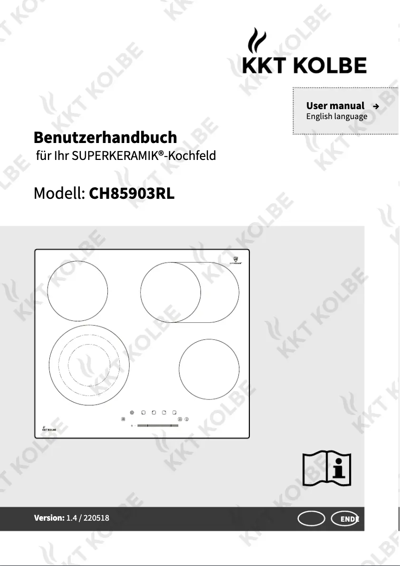 First page image of the manual for CH85903RL