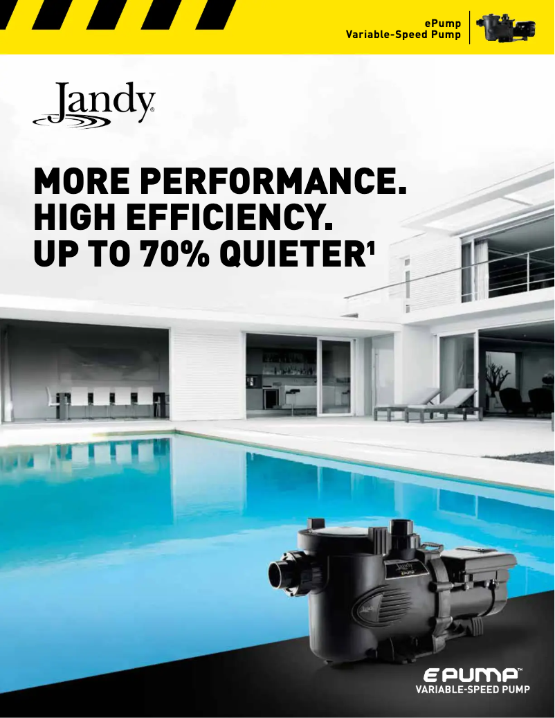 Page 1 of the manual Brochure JANDY VSSHP220AUT