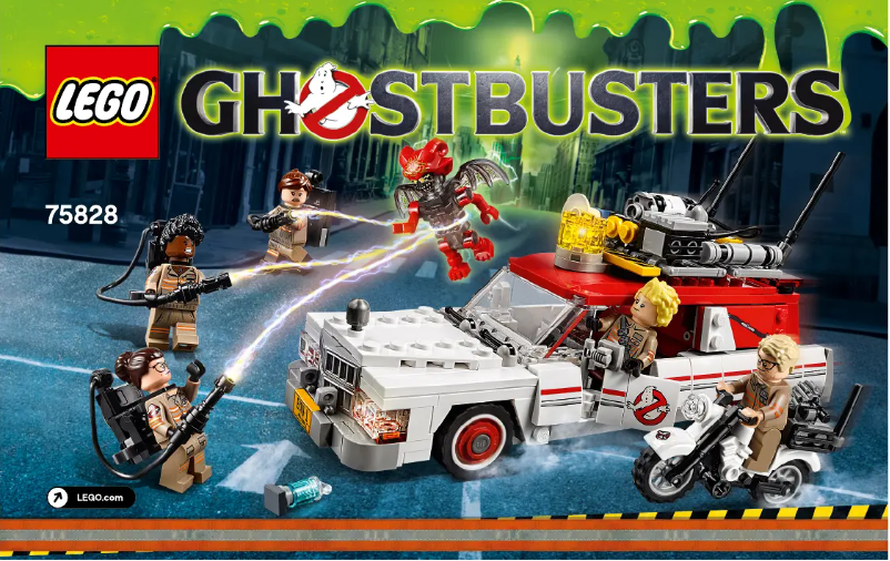 First page image of the manual for Ghostbusters 75828