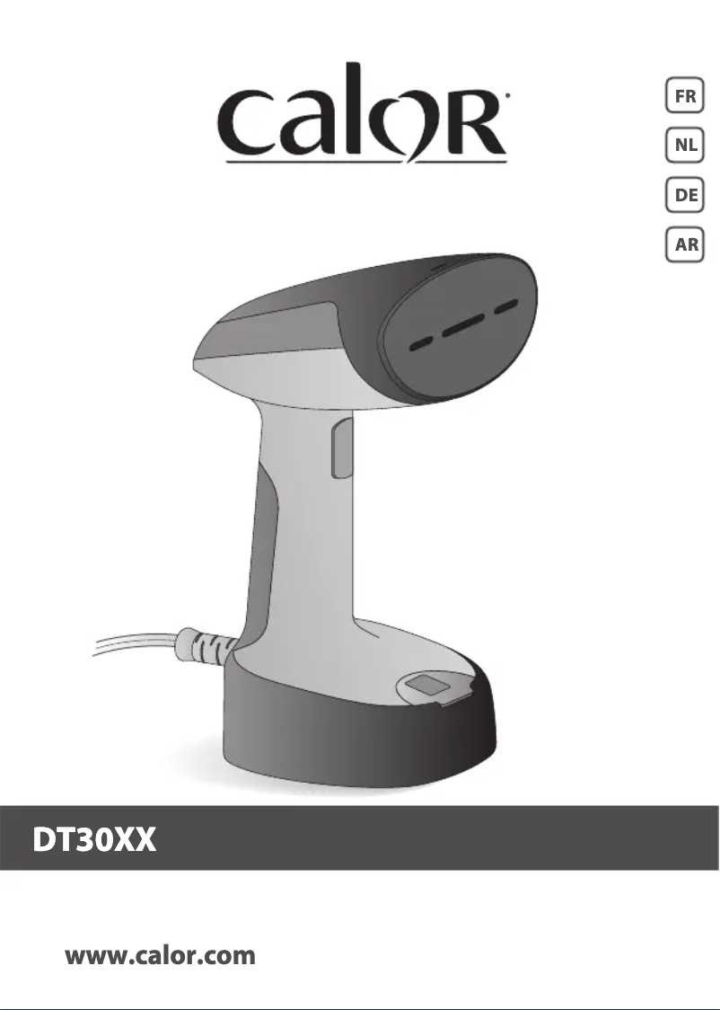 Page 1 of the manual User Manual Calor Access Steam Pocket DT3030C0