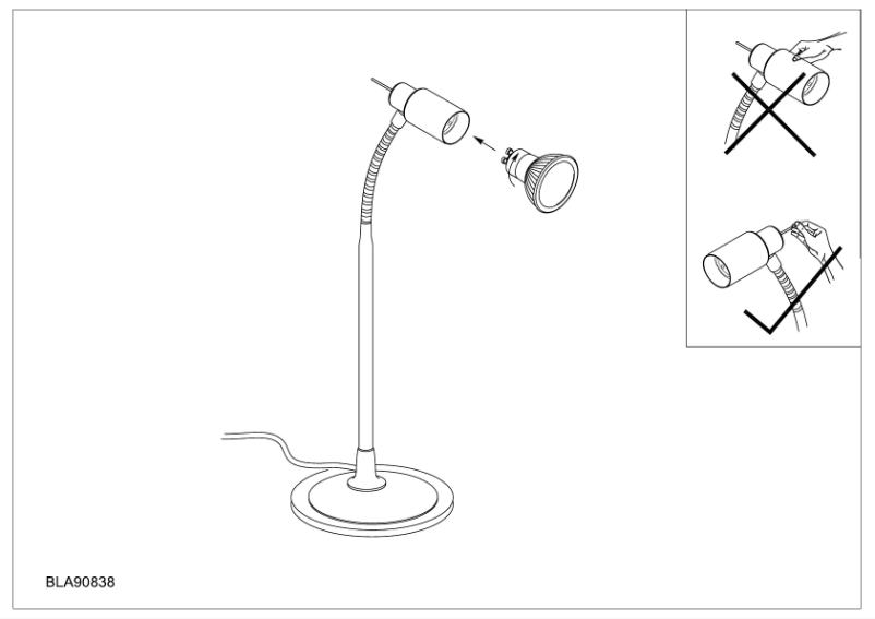 First page image of the manual for Eridan 90838