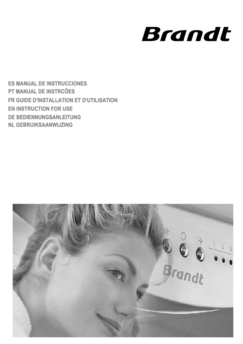 Page 1 of the manual User Manual Brandt BFL2232SW