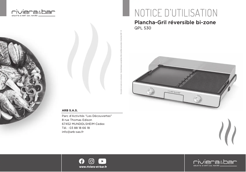 First page image of the manual for QPL530