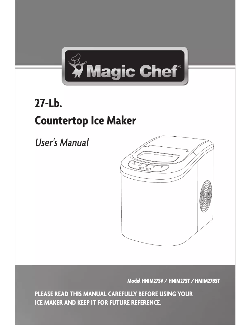 Page 1 of the manual User Manual Magic Chef HNIM27SV