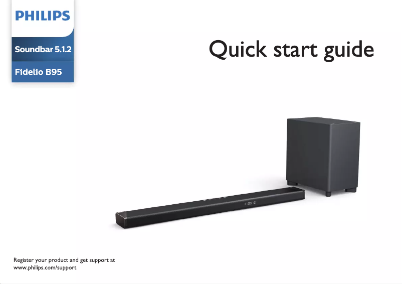 First page image of the manual for B95