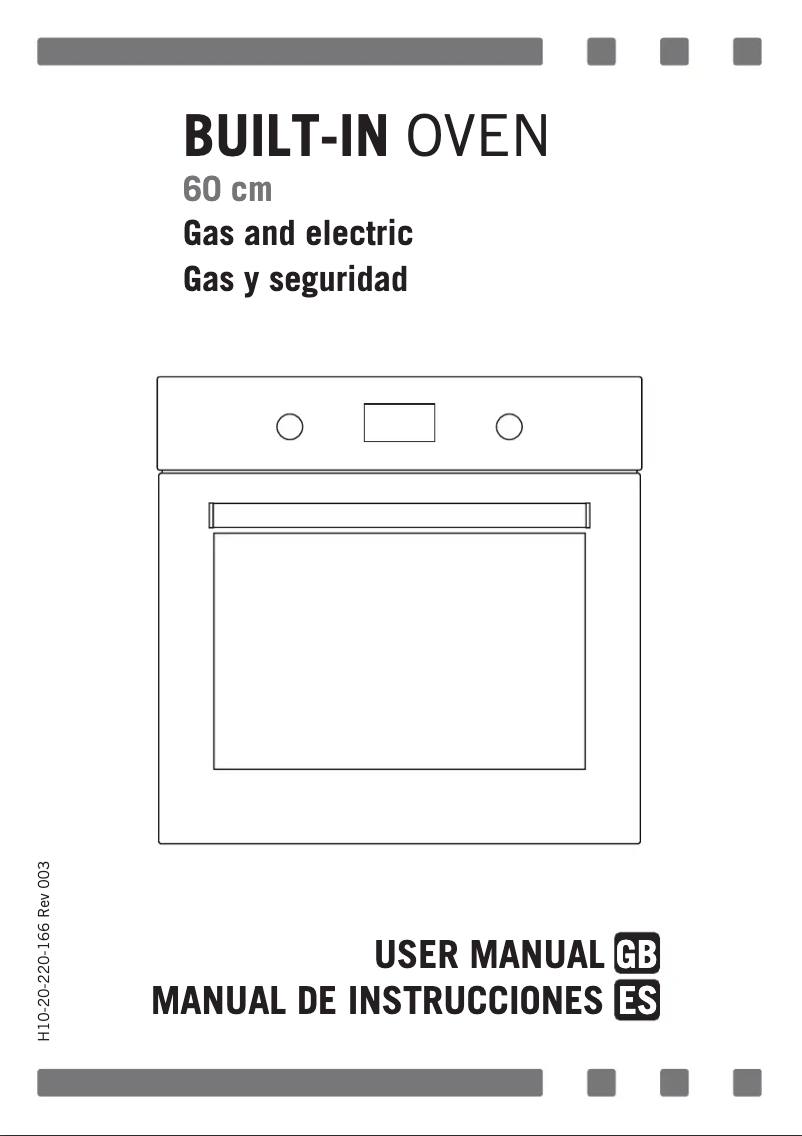First page image of the manual for HG602N