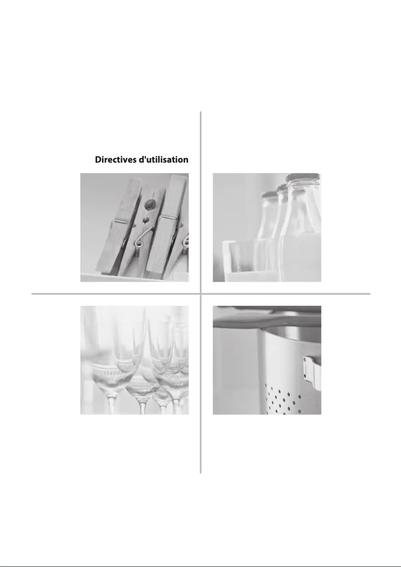 Page 1 of the manual Instructions / Assembly Privileg PFVN 266 W