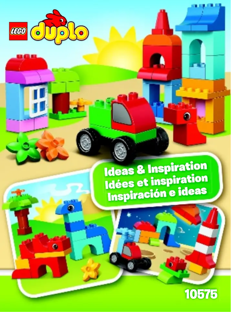 First page image of the manual for Duplo 10575