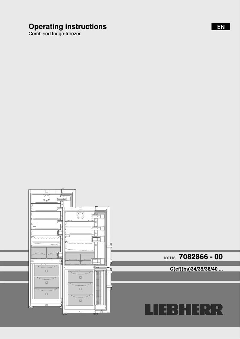 First page image of the manual for Cef 4025