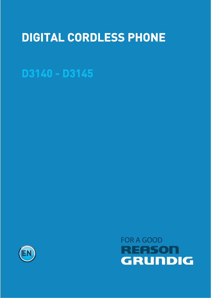 First page image of the manual for D3145