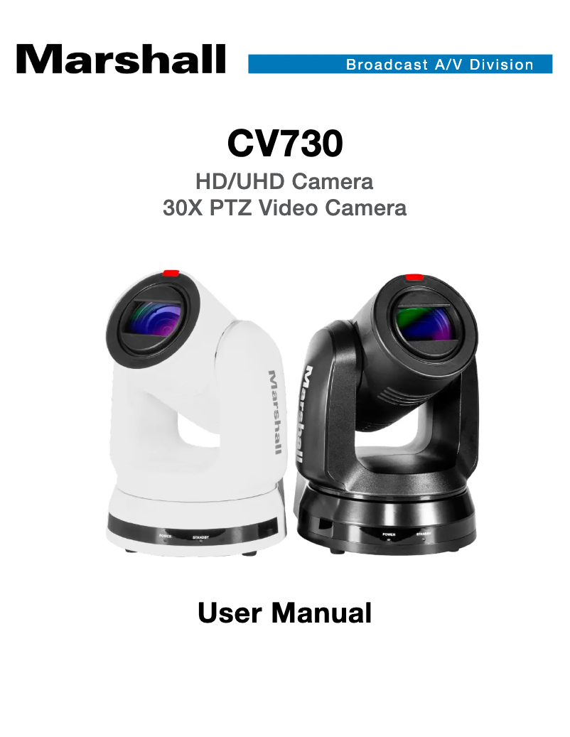 First page image of the manual for VS-PTC-200