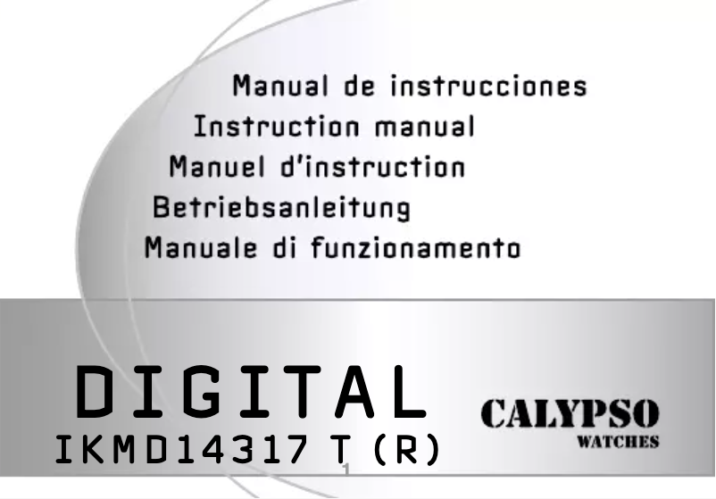 First page image of the manual for K5705 Digital