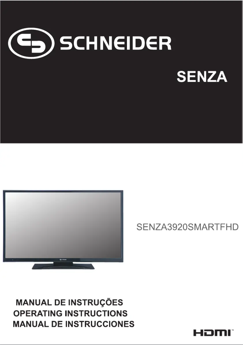 First page image of the manual for Senza 3920 Smart FHD
