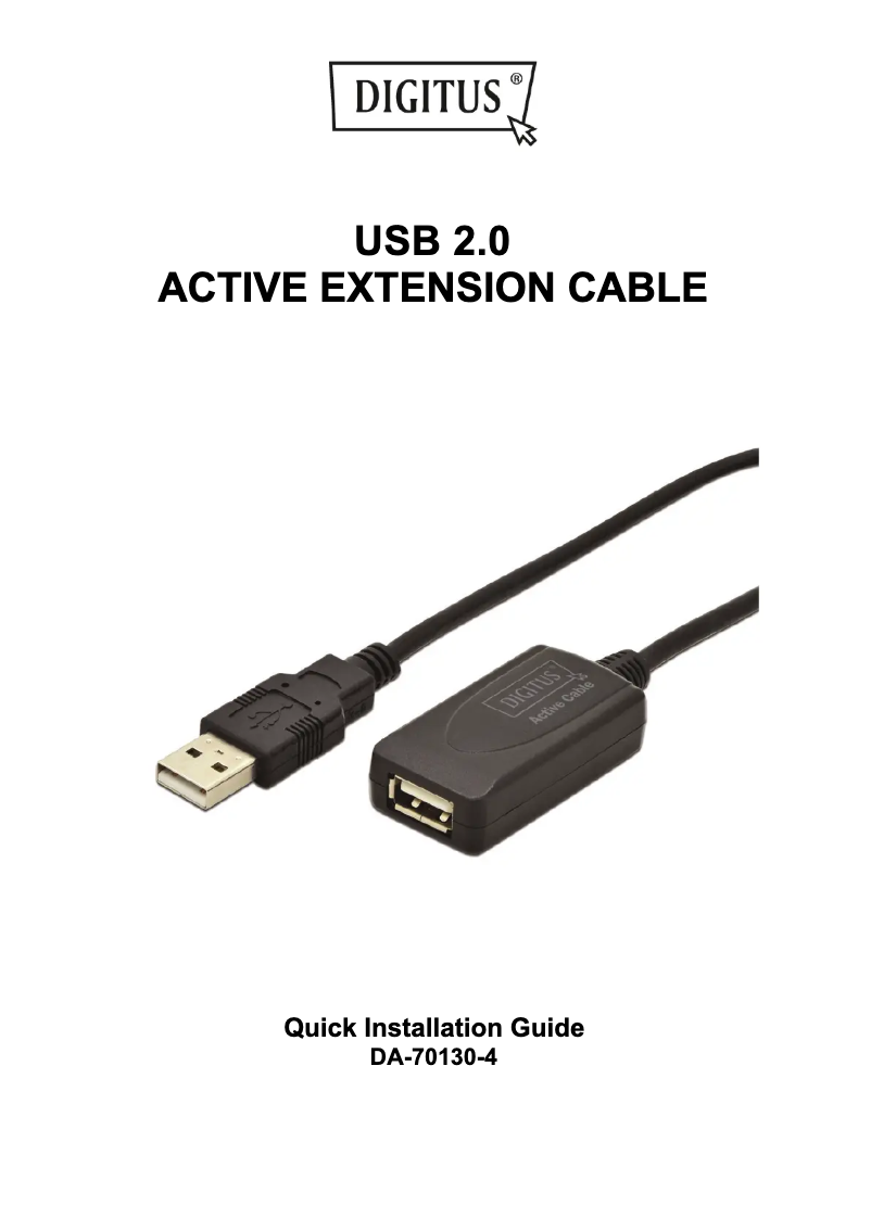 First page image of the manual for DA-70130-4