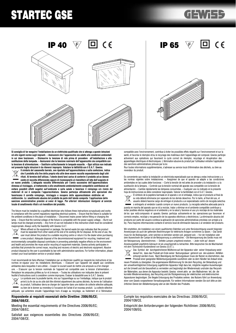 First page image of the manual for GW81273