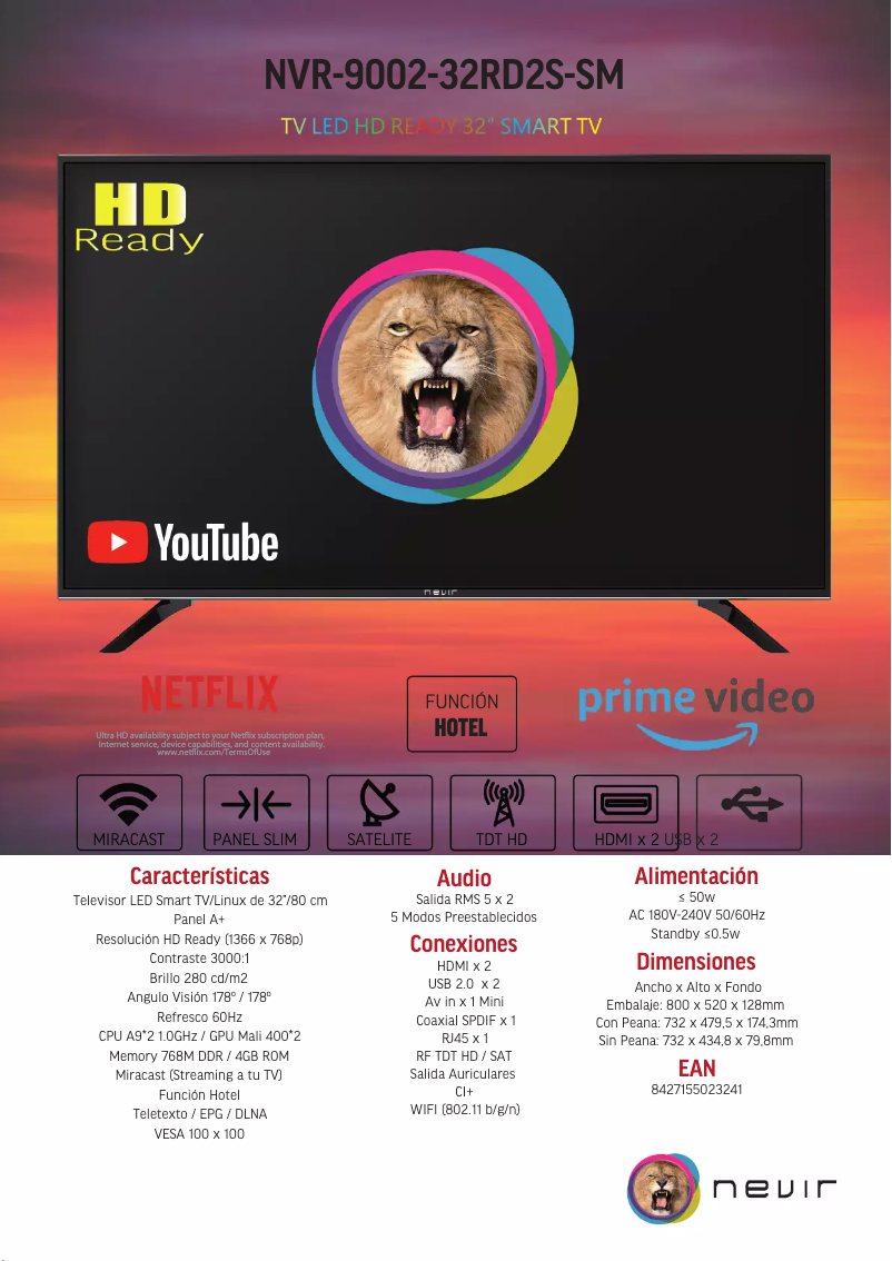 First page image of the manual for NVR-9002-32RD2S-SM