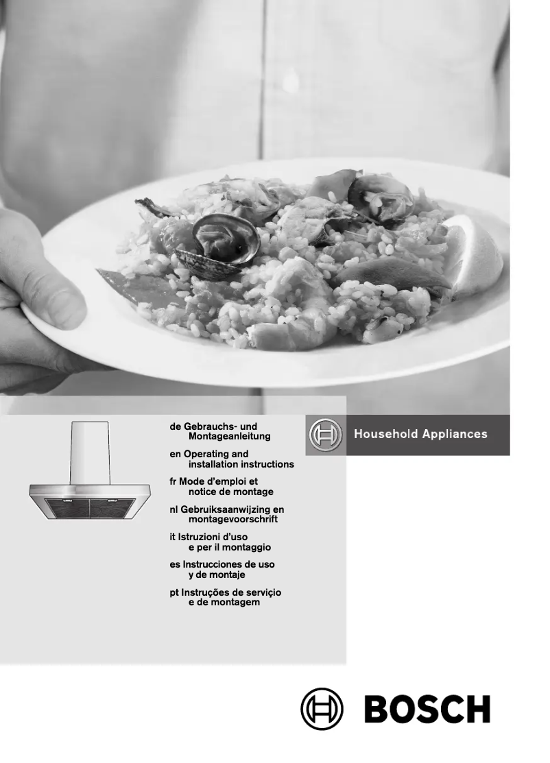 Page 1 of the manual User Manual Bosch DIB093650