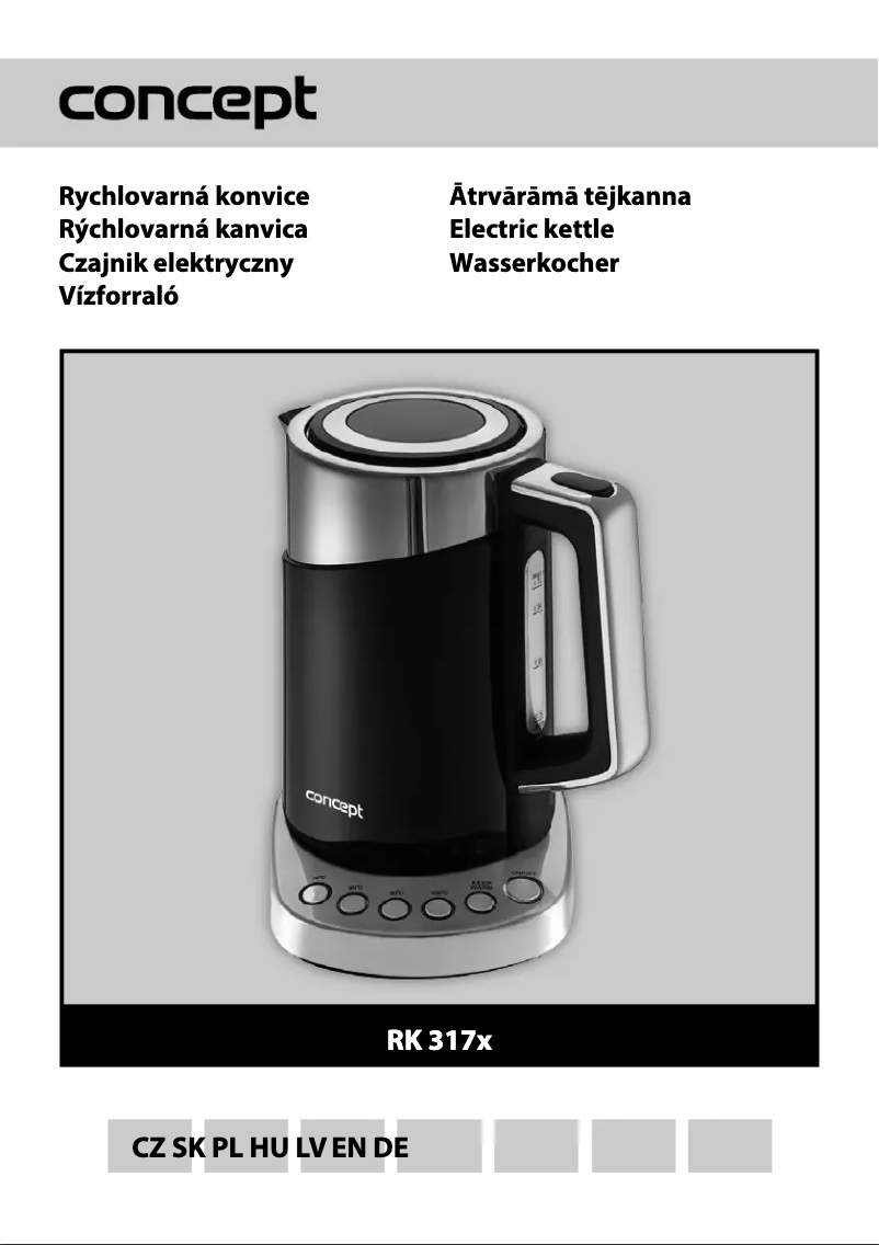 Page 1 of the manual User Manual Concept RK3171