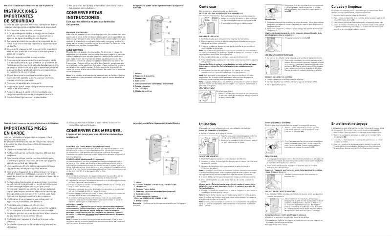 Page 1 of the manual User Manual Black & Decker EC475B