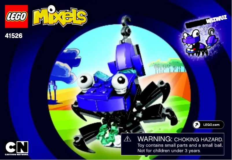 First page image of the manual for Mixels 41526