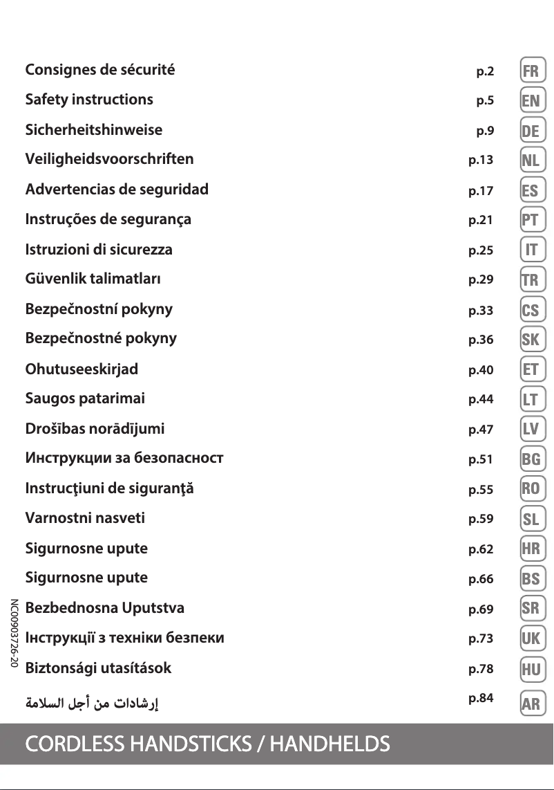 First page image of the manual for Dual Force RH6751