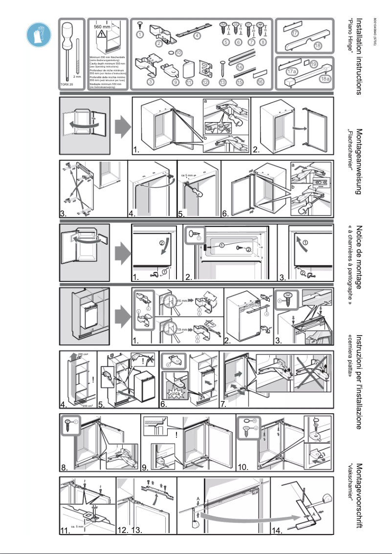 First page image of the manual for CE61250