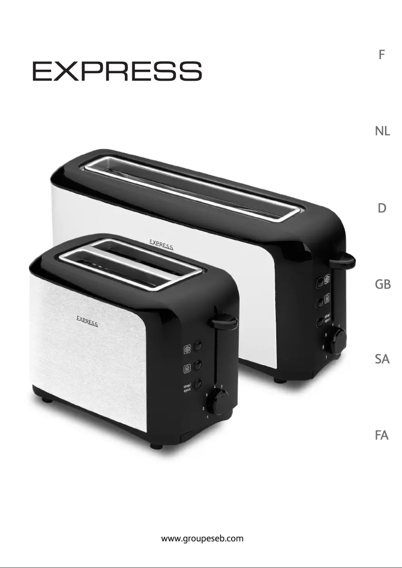 Page 1 of the manual User Manual Tefal TL3562