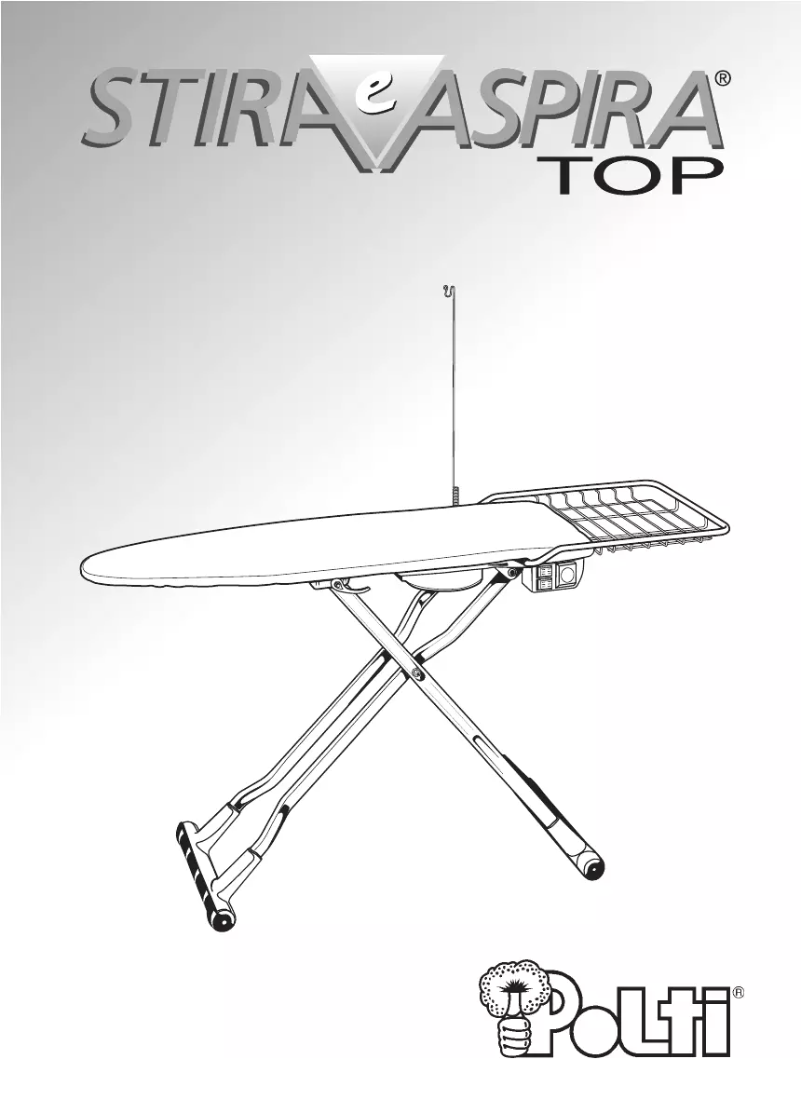 First page image of the manual for Stira e Aspira Top