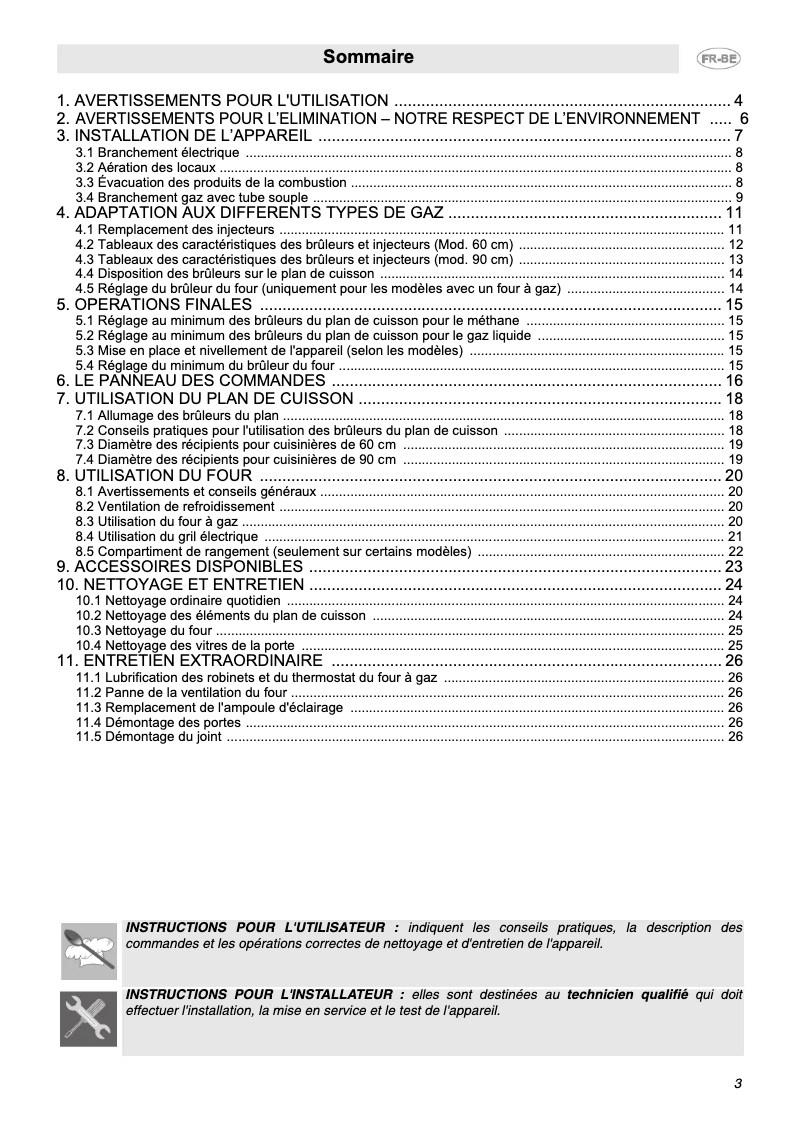 Page 1 of the manual User Manual Smeg C9GVXBE