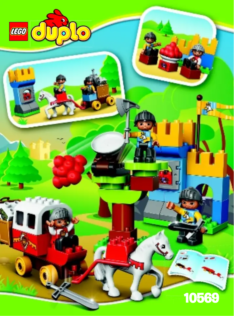 First page image of the manual for Duplo 10569