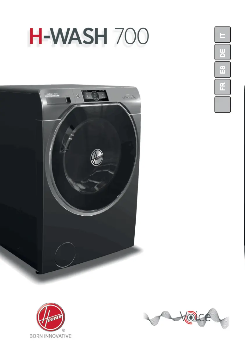 Page 1 of the manual User Manual Hoover AWDFD4149AMR/1-S