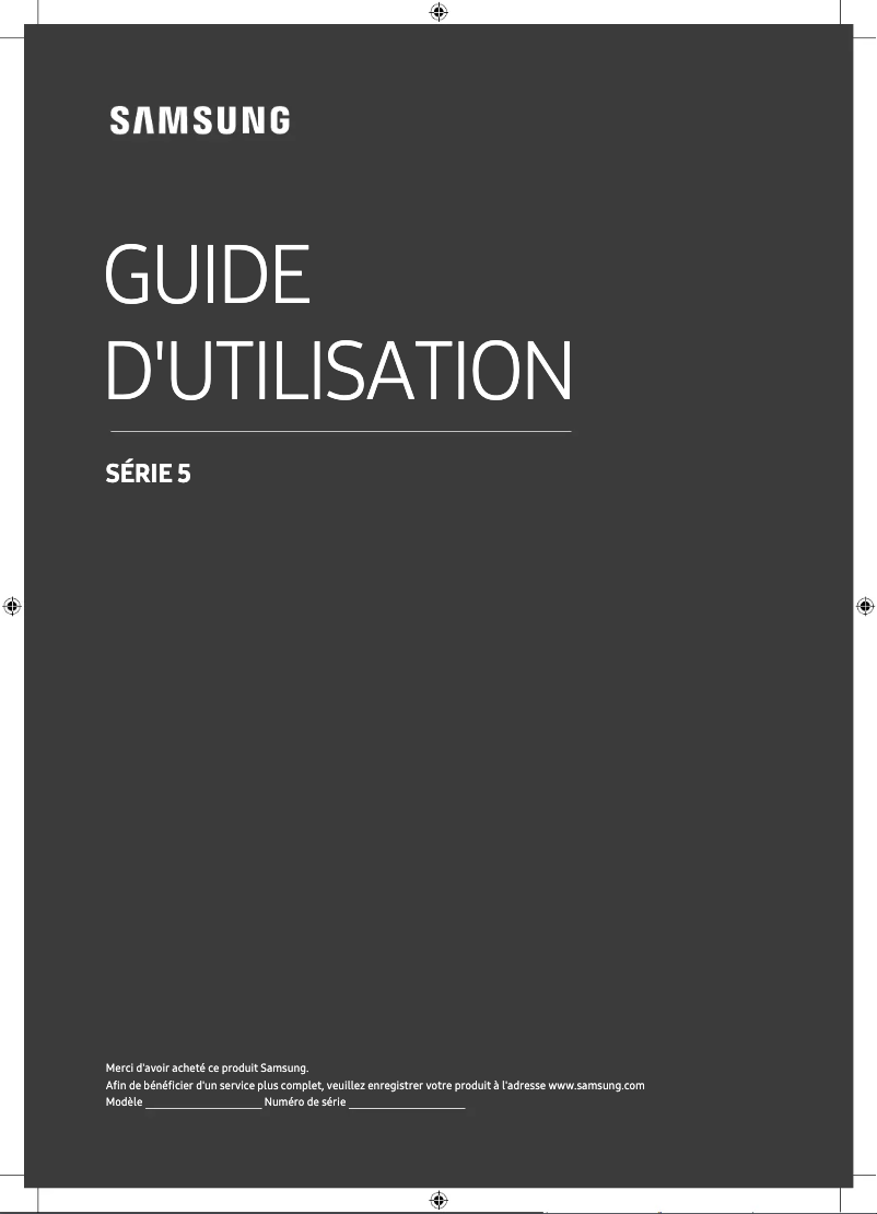 Page 1 of the manual User Manual Samsung UA40N5000AU