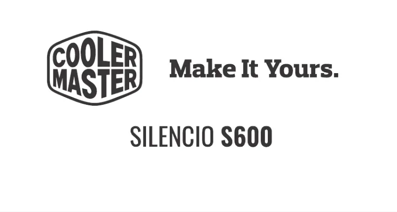 First page image of the manual for Silencio S600