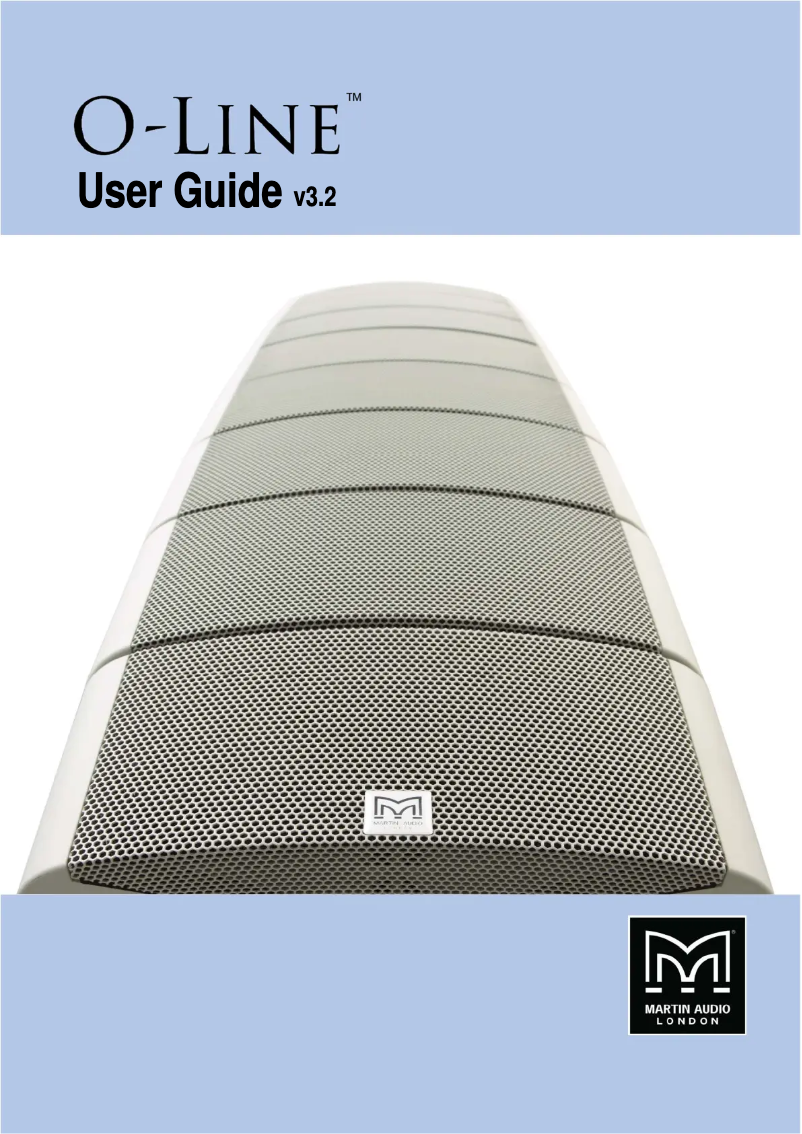 First page image of the manual for O-Line