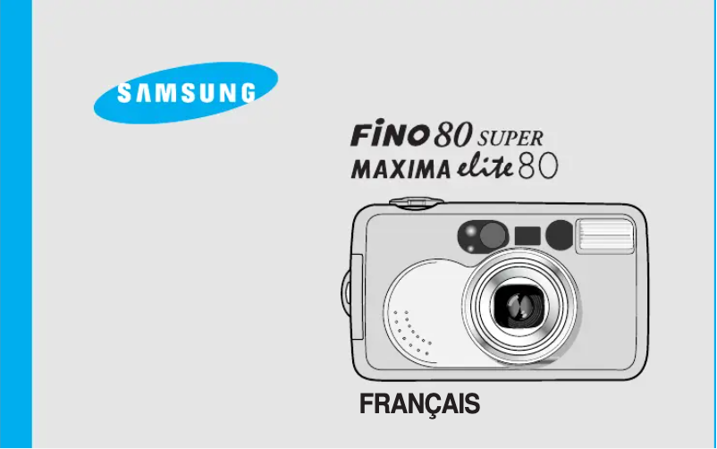 First page image of the manual for Fino 80 Super