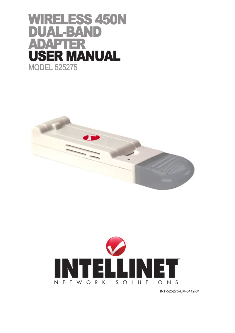 First page image of the manual for 525275