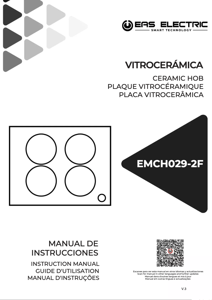 First page image of the manual for EMCH029-2F