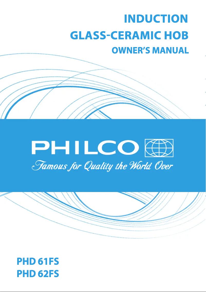 Page 1 of the manual User Manual Philco PHD 61 FS