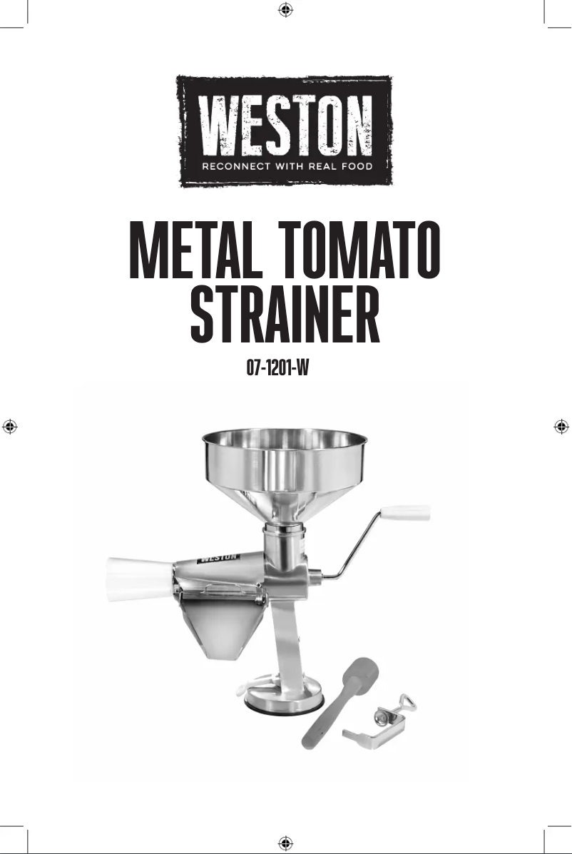 First page image of the manual for 07-1201-W