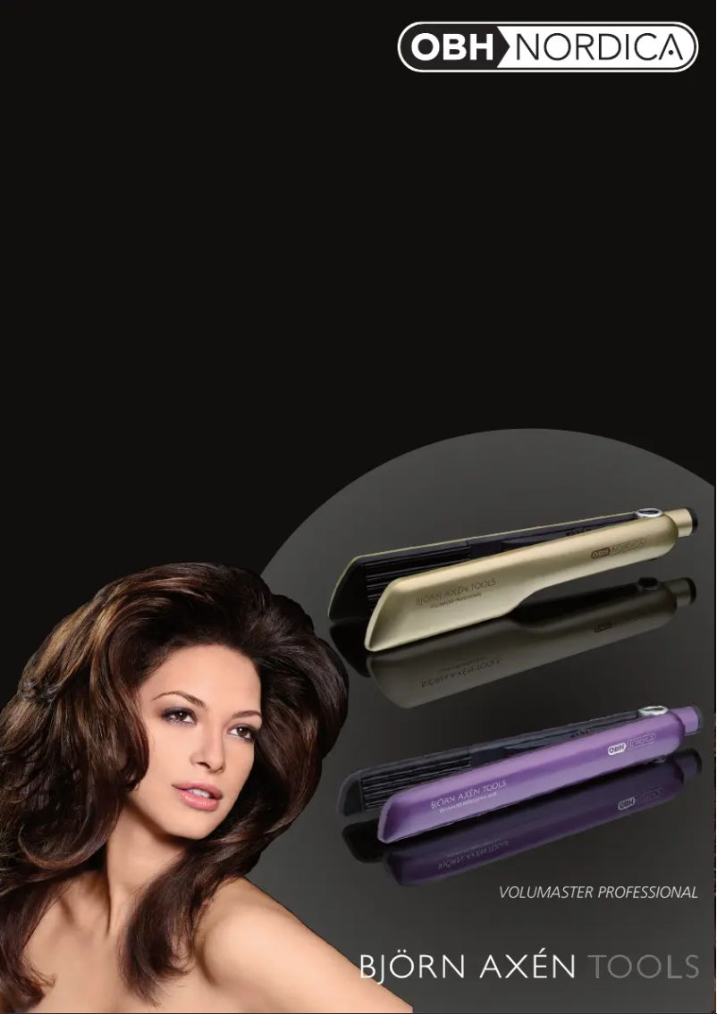 First page image of the manual for Volumaster Professional Slim