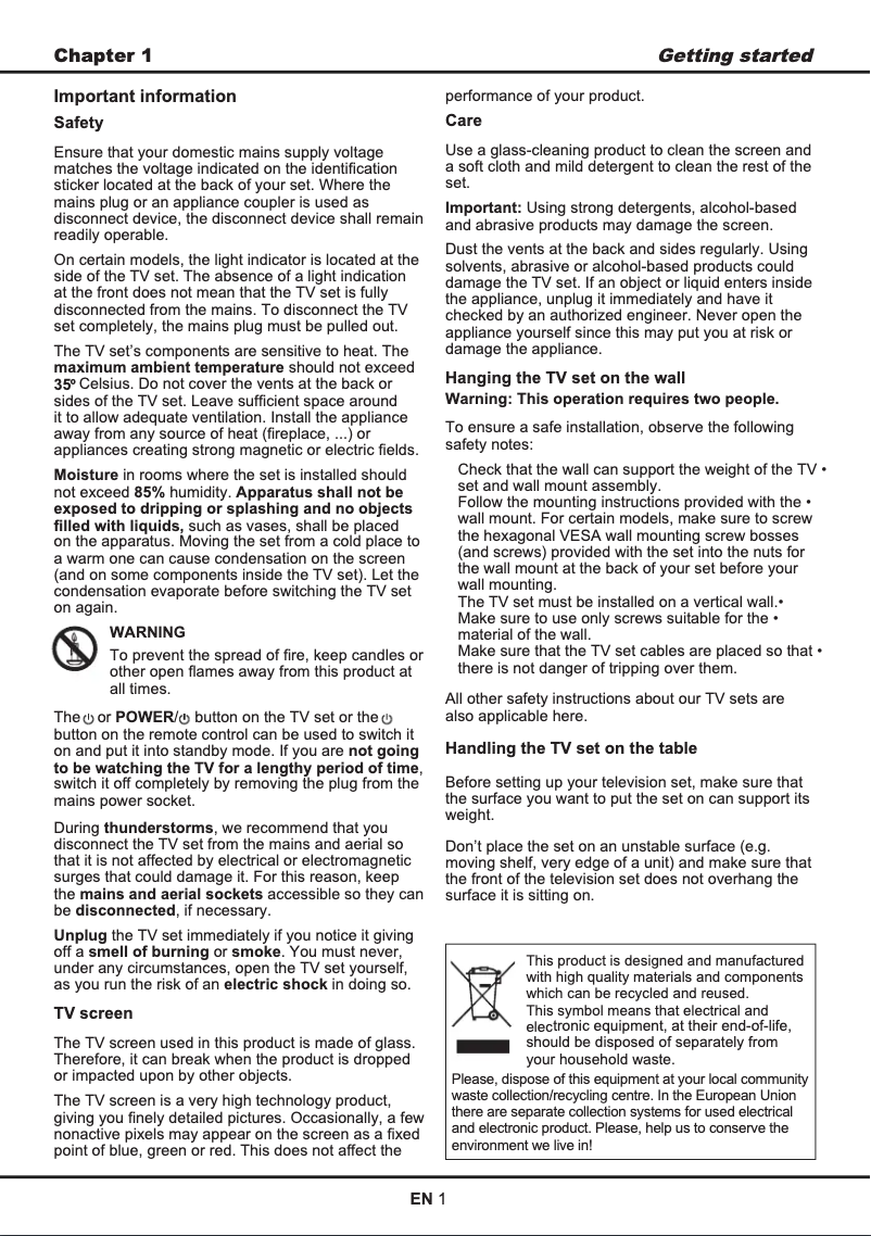 First page image of the manual for L22E3130C